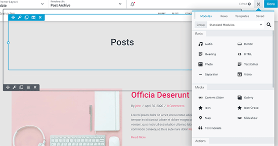 Using Beaver Builder to design your category template Using Beaver Builder to design your category template