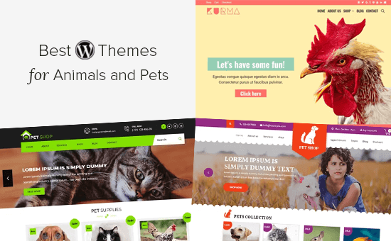 Najlepsze motywy WordPress dla zwierząt i zwierząt domowych