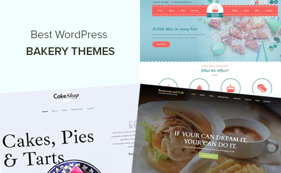 Best WordPress themes for bakeries