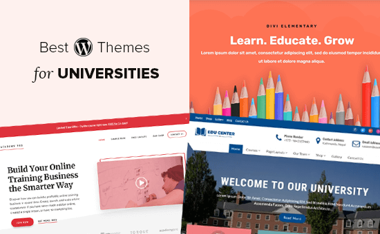 Najlepsze motywy WordPress dla uniwersytetów
