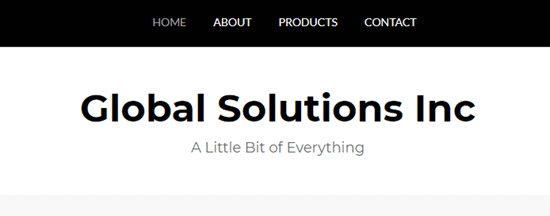 There's now room for the title below the sticky navigation menu