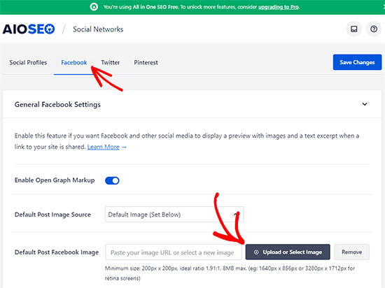 Set default Open Graph image Set default Open Graph image