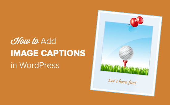 How to Add Caption to Images in WordPress