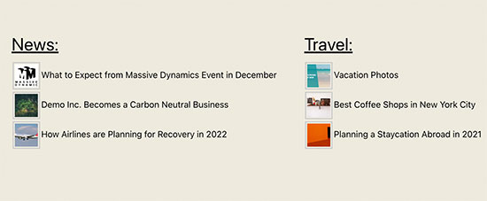 No duplicate post found