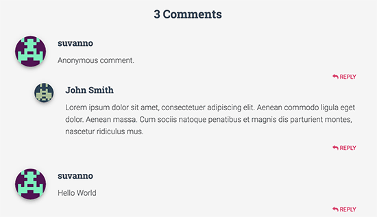 No date / time with WordPress comments