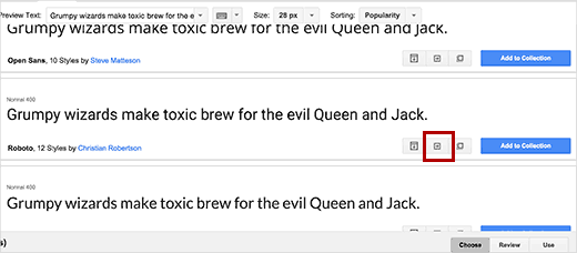 Szybkie używanie czcionek z Google Fonts