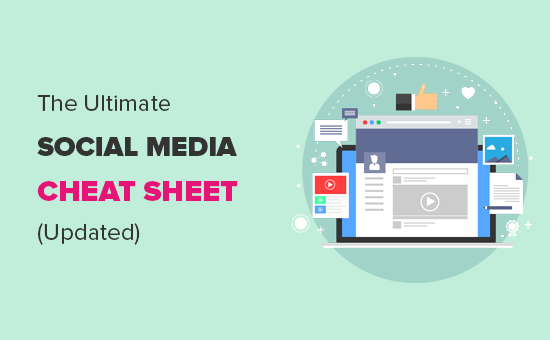 Complete social media cheat sheet for WordPress users Complete social media cheat sheet for WordPress users