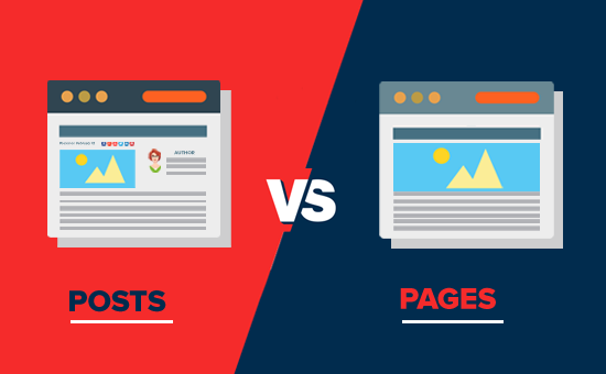 WordPress Posts vs. Pages - What's the difference
