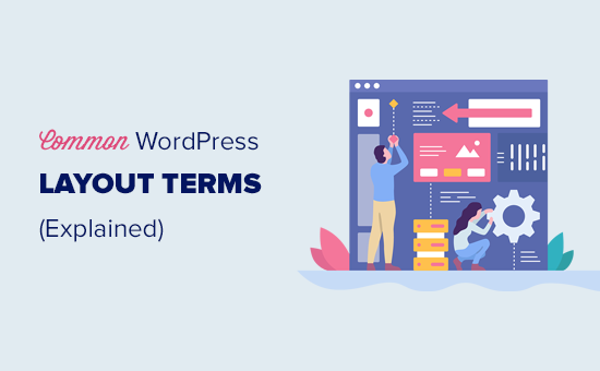 Explaining the common WordPress layout terms for beginners