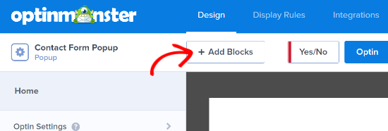 Add a new block
