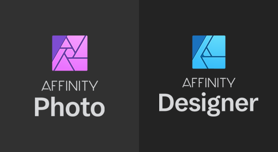 Affinity Designer and Photo
