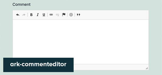 Ark commenteditor Ark commenteditor