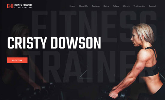 Astra - Fitness Trainer template Astra - Fitness Trainer template
