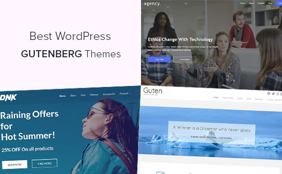 Najlepsze Gutenberg Friendly WordPress Themes