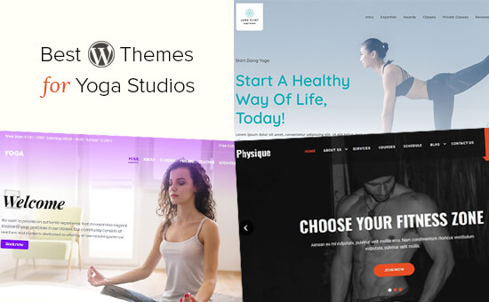 Best WordPress themes for yoga studios
