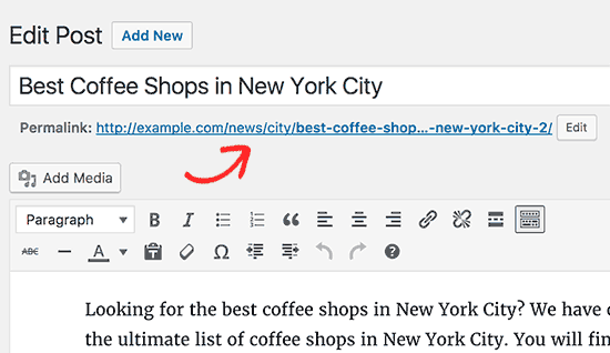 Category and subcategory in blog post URL Category and subcategory in blog post URL
