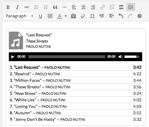 create-audio-playlist-4 Previewing an Audio Playlist