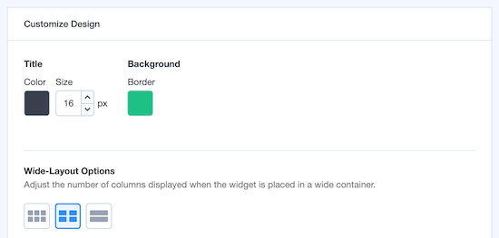 Customize how most commented posts display