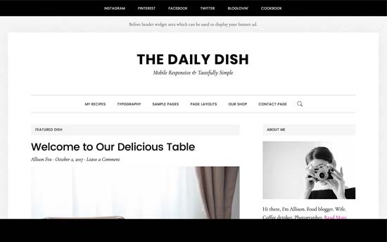 Daily Dish Pro Daily Dish Pro