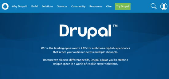 The Drupal front page