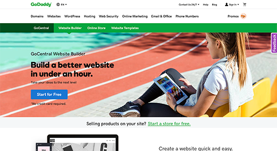 GoDaddy Website Builder GoDaddy Website Builder