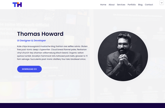 Neve - Resume template Neve - Resume template