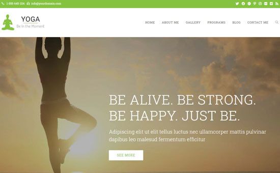 OceanWP Yoga