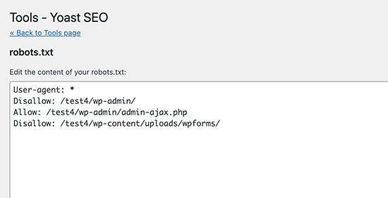 Edit robots.txt and .htaccess files