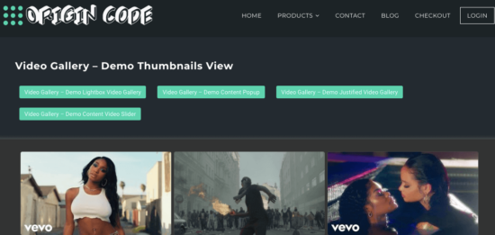 Video Gallery – Vimeo and YouTube Gallery Video Gallery – Vimeo and YouTube Gallery