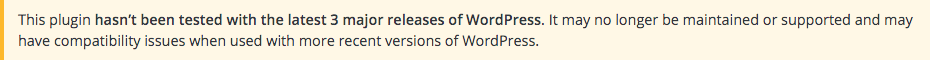 wordpress-org-outdated-plugin WordPress.org Outdated Notice