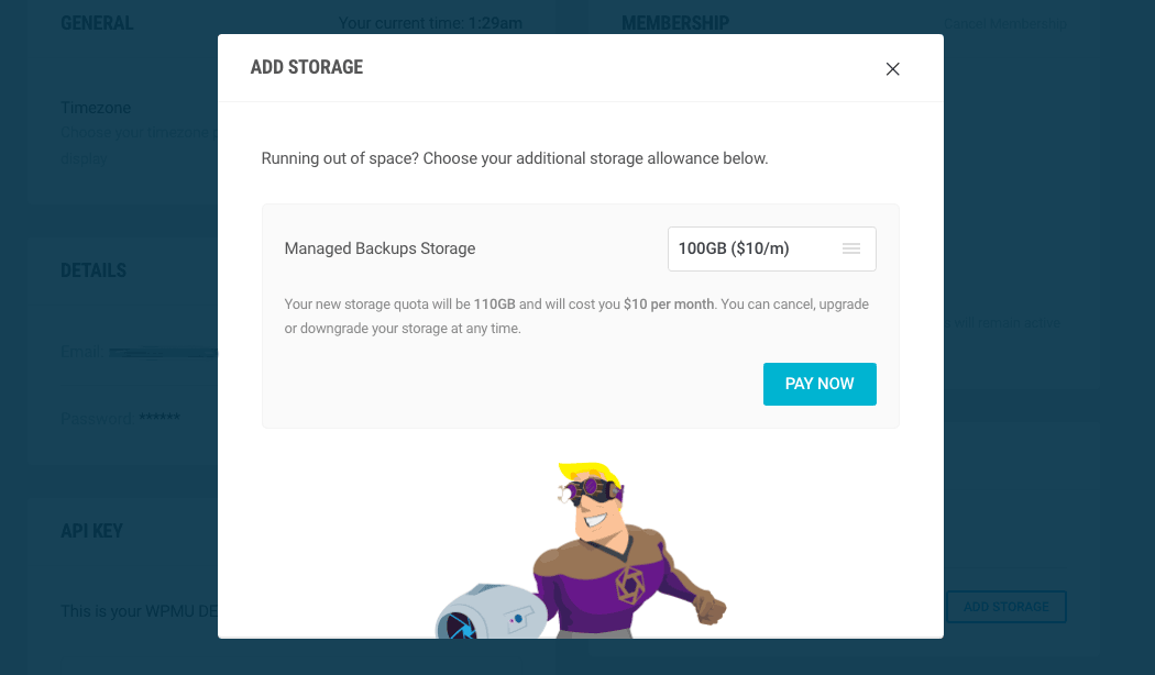 Add storage