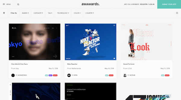 Awwwards Winners