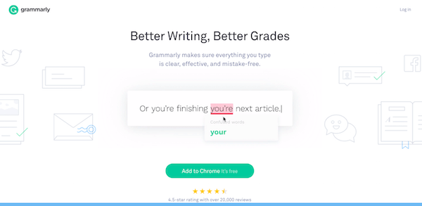 B2B and B2C Websites - Grammarly Content