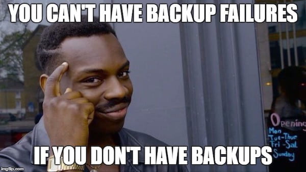 Backing up your multisite is incredibly important
