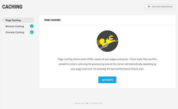 Hummingbird caching section