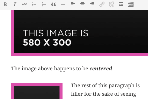 Example of changing image properties via CSS
