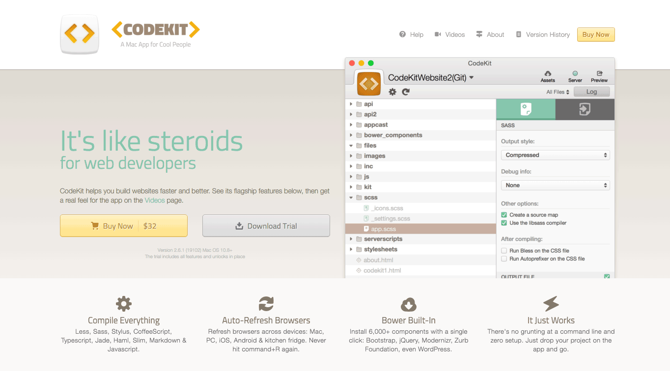 We use CodeKit here at WPMU DEV.