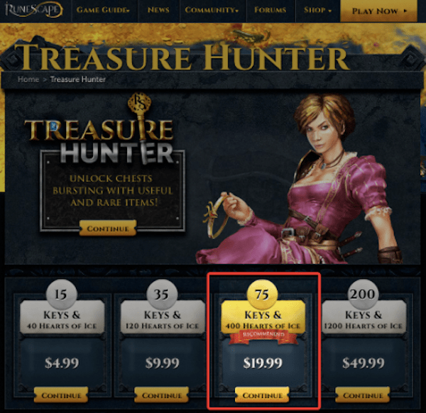 Conversion Rate Optimization - Treasure Hunter Page Updated 2