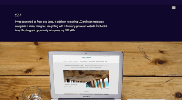 Create a Portfolio - Simon Evans