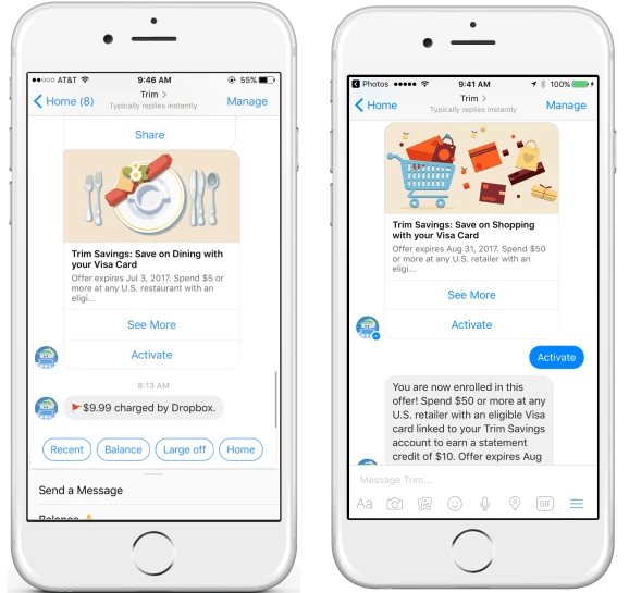 facebook-messenger-marketing facebook messenger marketing - Trim chatbot