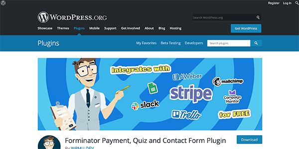 forminator-landing-page Landing page for Forminator.
