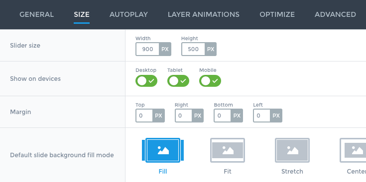 Smart Slider General Settings