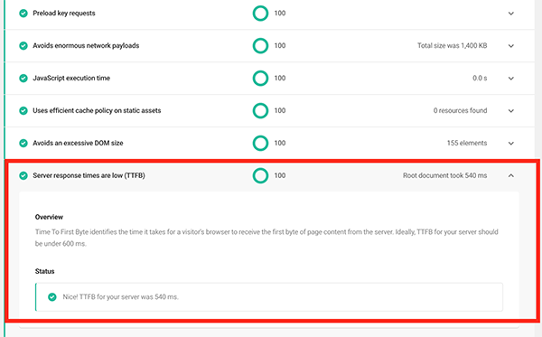 hummingbird-ttfb-audit-copy TTFB audit by Hummingbird.