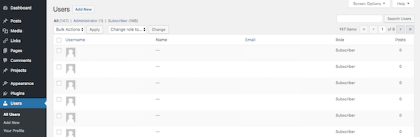 Inherit a WordPress Site - User Access