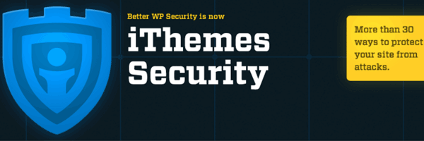 iThemes Security plugin