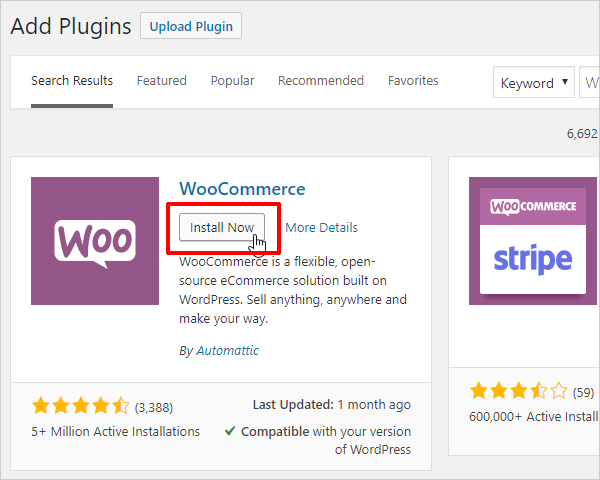 Multisite Plugins Install Now button