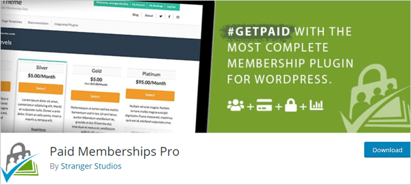 Paid Memberships Pro - WordPress Plugin