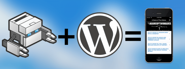 PhoneGap Build + WordPress = Mobile App