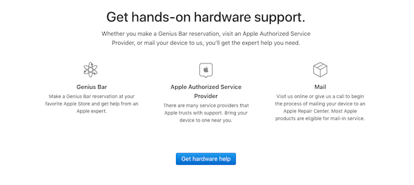 Physical Storefronts - Apple Support