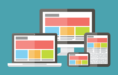 "Responsive design is an approach to web design aimed at crafting sites to provide an optimal viewing and interaction experience – easy reading and navigation with a minimum of resizing, panning, and scrolling – across a wide range of devices." - Wikipedia.